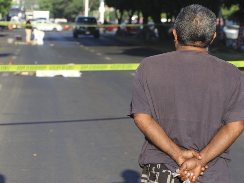 Atropello en avenida Mariano J. García