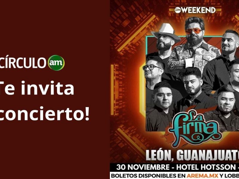 Círculo AM te lleva a los mejores conciertos en León
