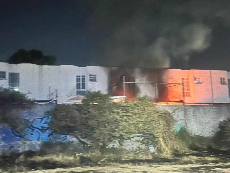 incendio en Villas del Bajío II