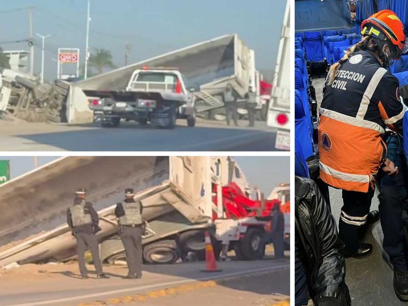 accidente en Libramiento Norte de Irapuato