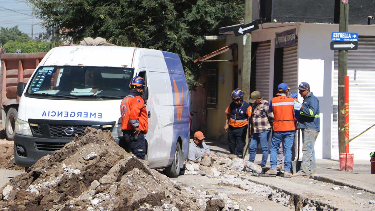 fuga de gas primaria las reynas Irapuato