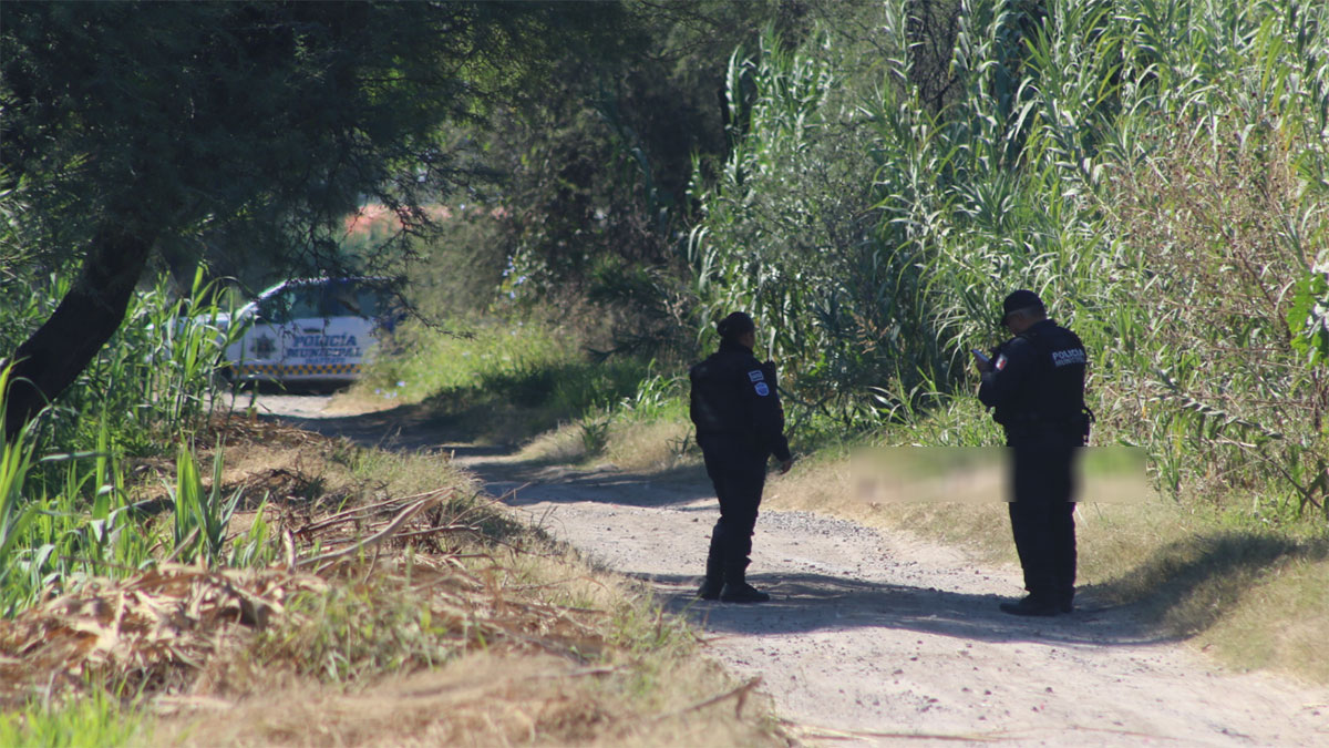 hombre muerto El Copal