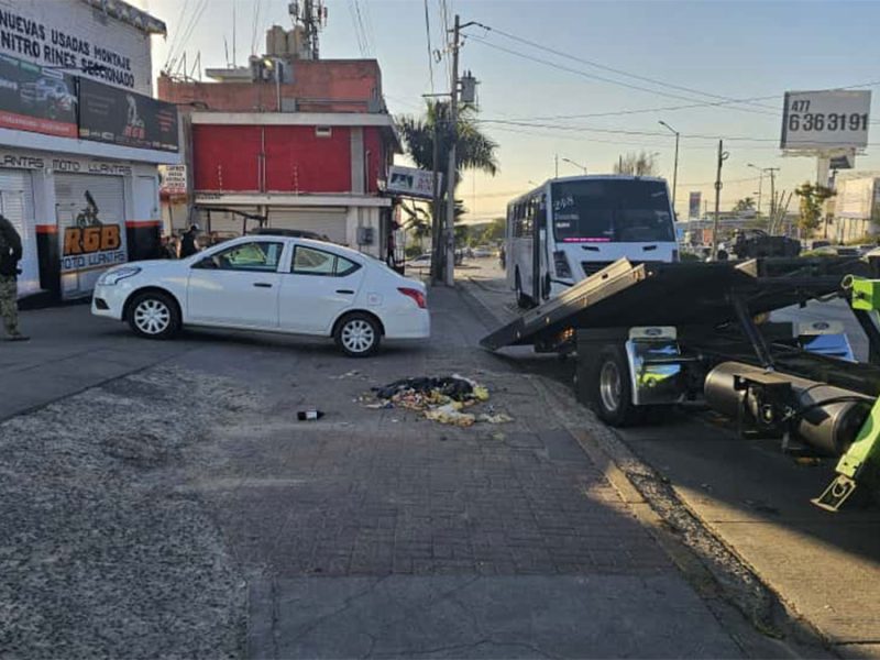 accidente glorieta San Juan Bosco