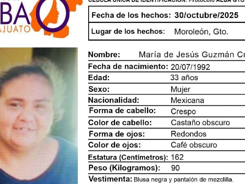 moroleon desaparecida