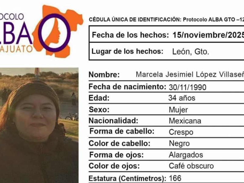 mujer desaparecida en León