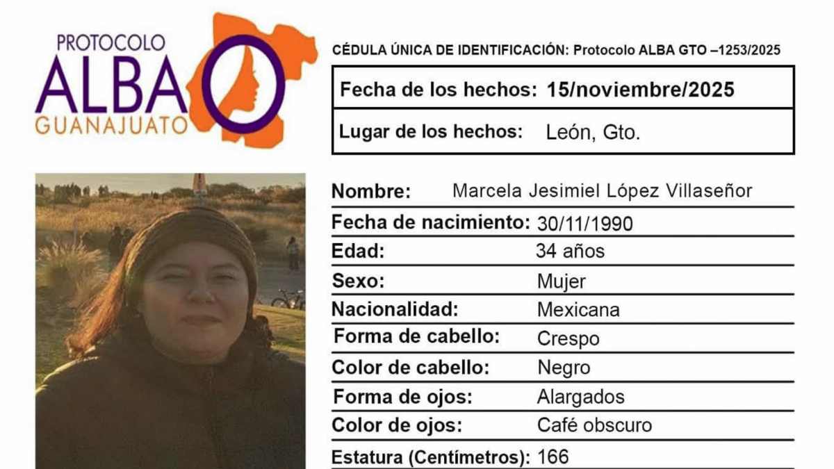 mujer desaparecida en León