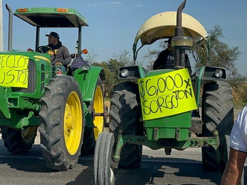 bloqueos campesinos en Pénjamo