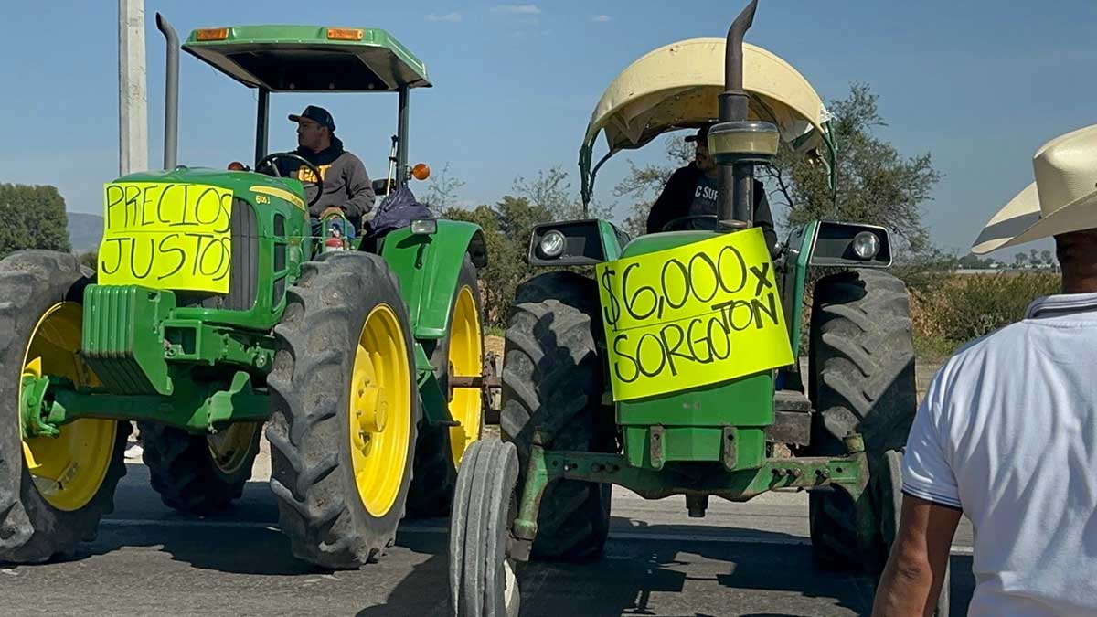 bloqueos campesinos en Pénjamo