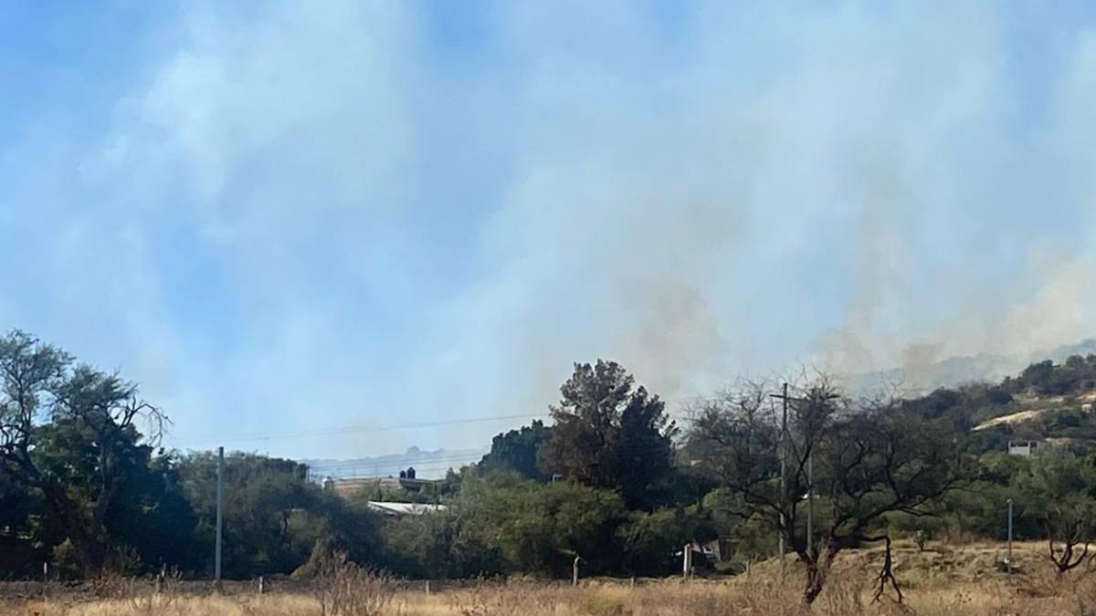 Quema de pastizales en León agrava la contaminación en Guanajuato