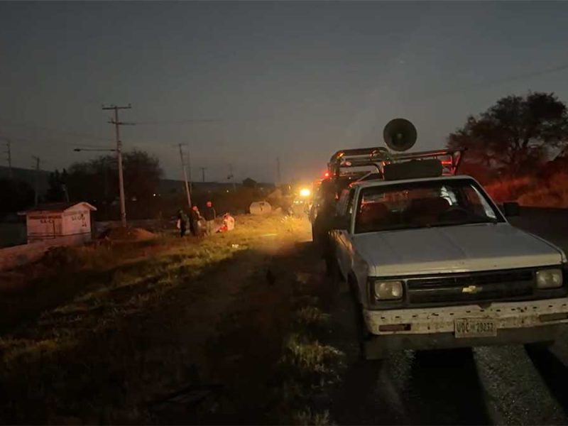 accidente carretera Salvatierra-Acámbaro