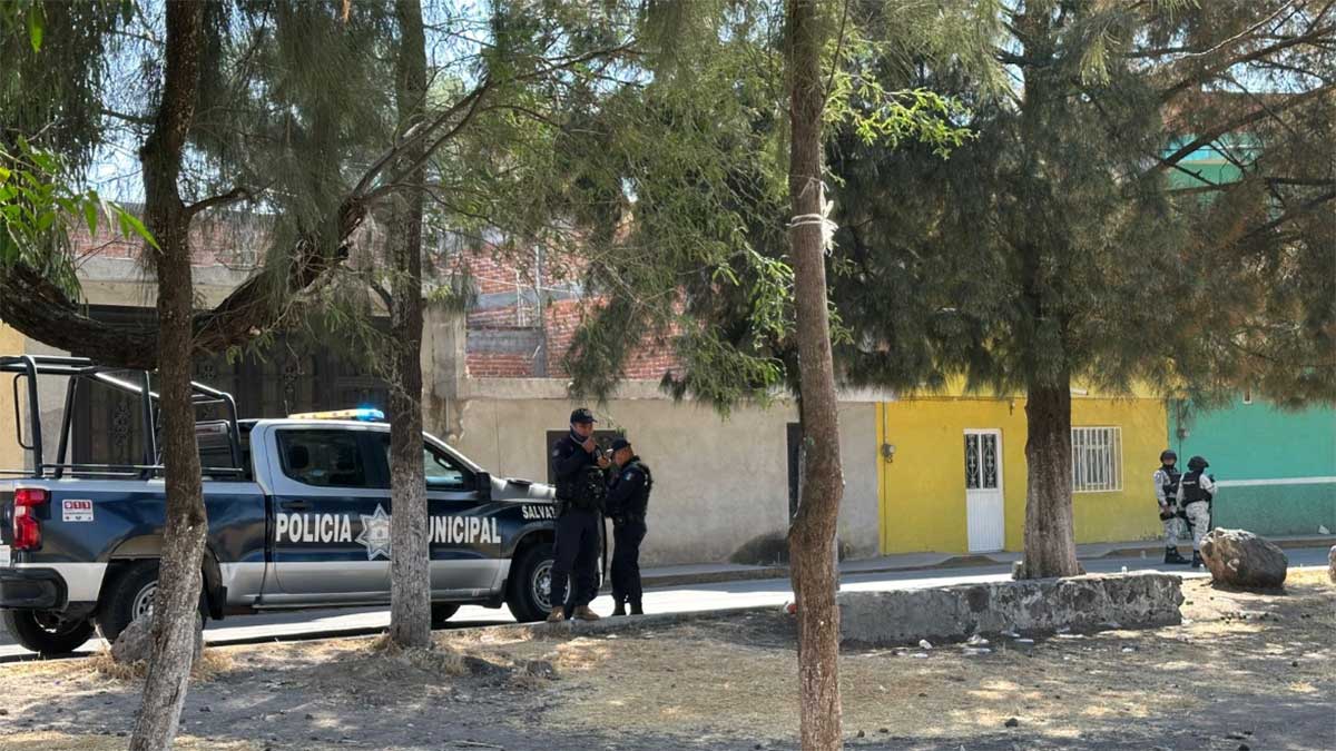 ataque a balazos en Salvatierra