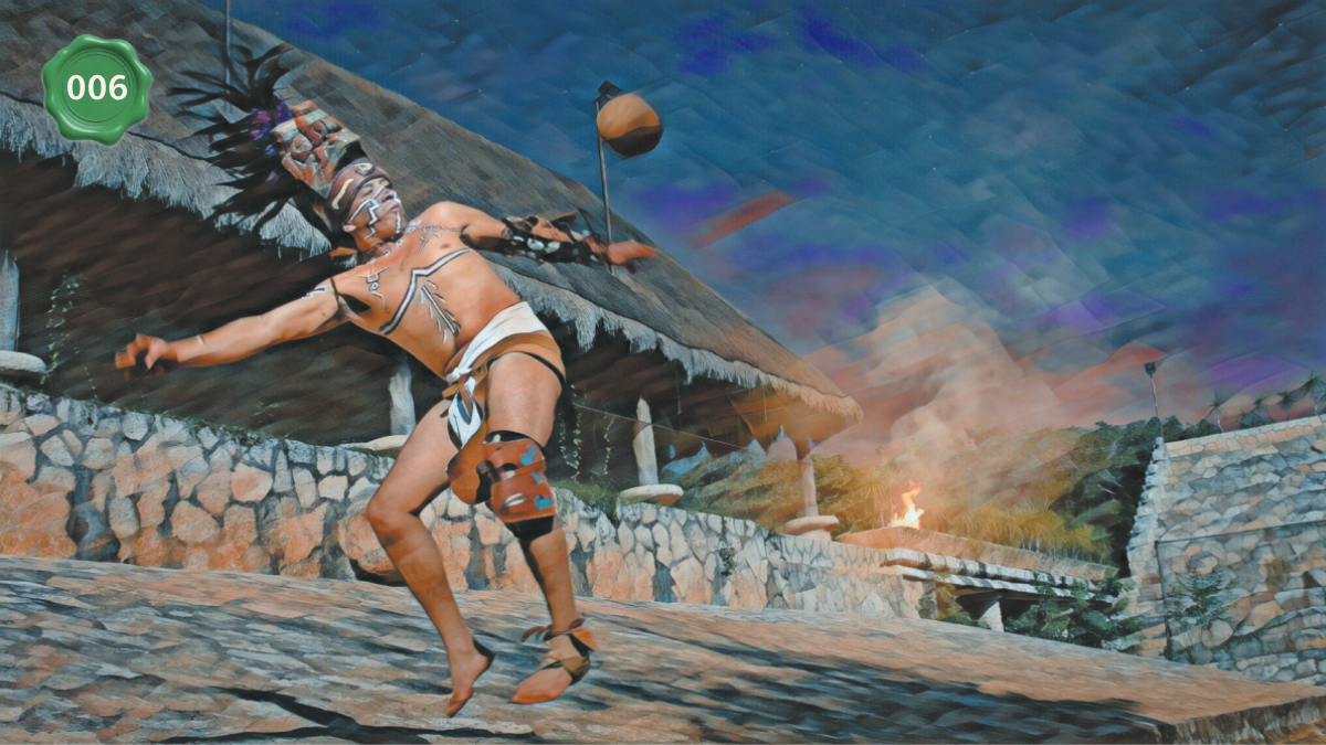 Juego de pelota prehispánico en León