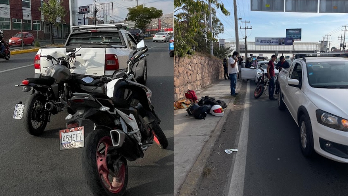 Accidente en Guanajuato capital