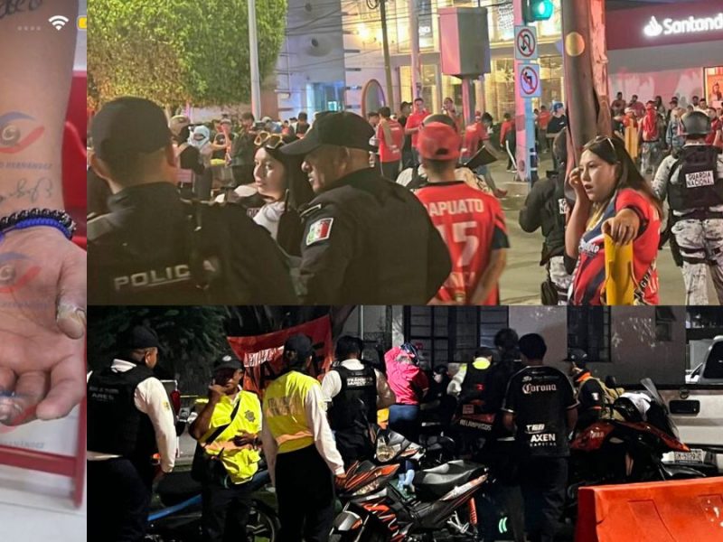 Aficionados del Irapuato atacan a porra de Chivas; hay dos heridos