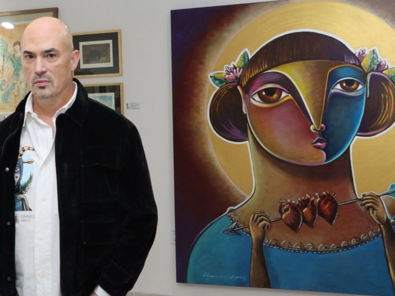 Apertura del estudio de Alejandro López