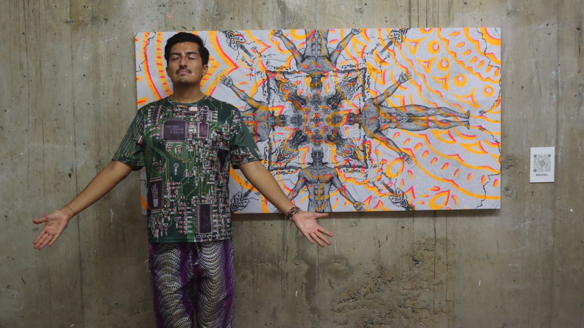 Artista visual Pedro Biguenda