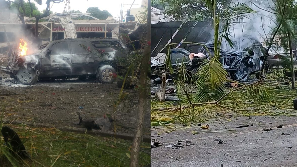 Coche bomba en Michoacán
