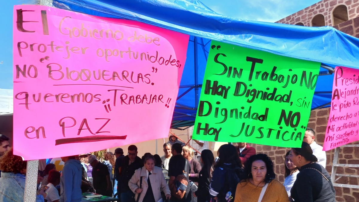 Comercio ambulante en León