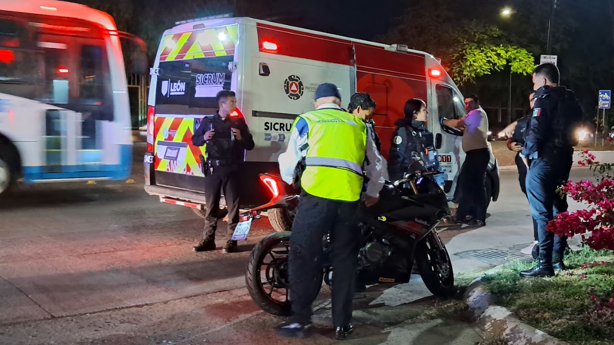 Robo de motocicleta en León