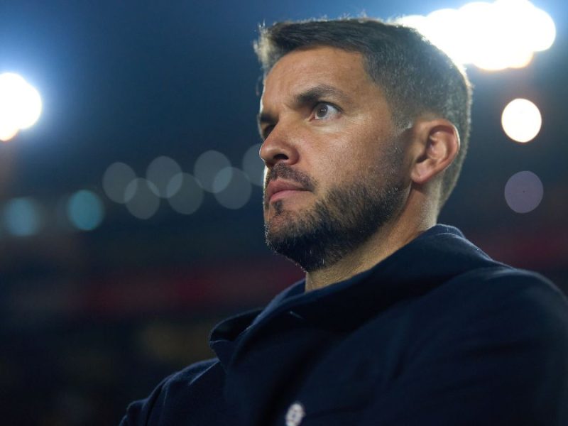 Nicolás Larcamón en un juego con Cruz Azul. Foto: Mexsport.