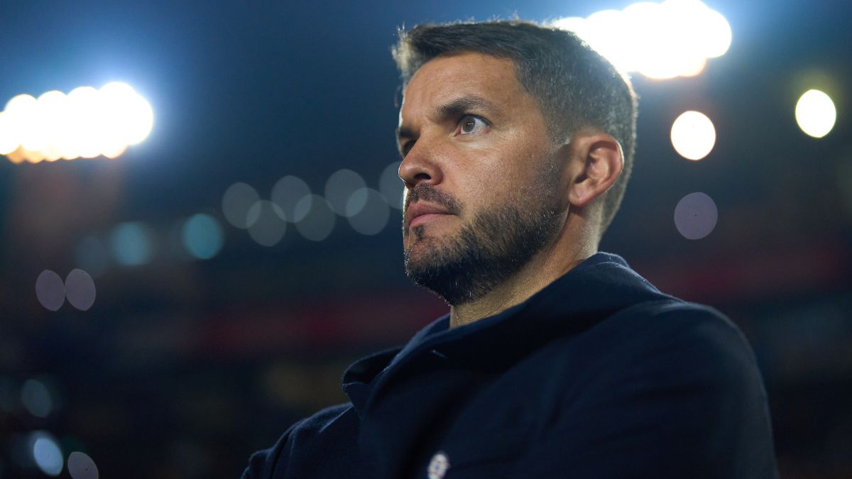 Nicolás Larcamón en un juego con Cruz Azul. Foto: Mexsport.