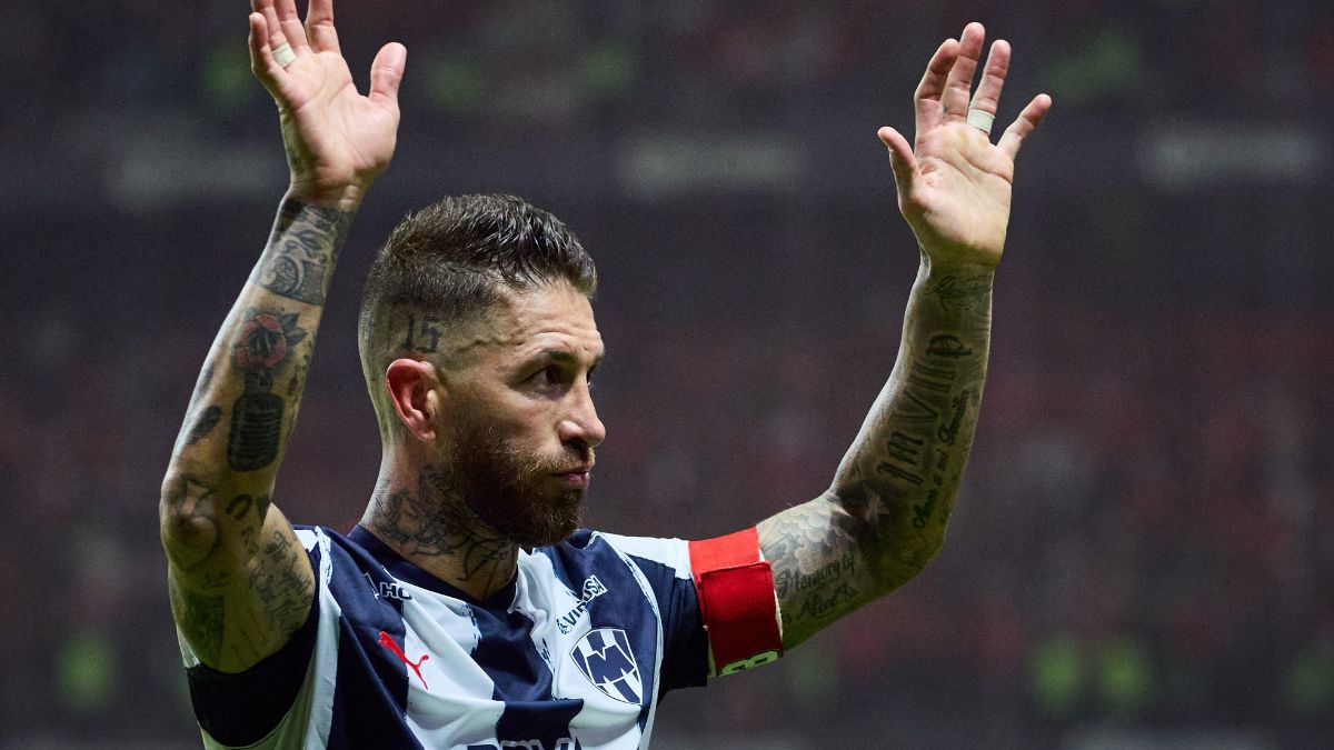 Sergio Ramos en su último partido en México con los Rayados de Monterrey. Foto: Mexsport.