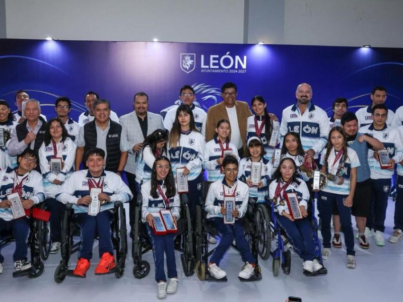 Los ganadores del Premio Municipal del Deporte 2025. Foto: Comude León.