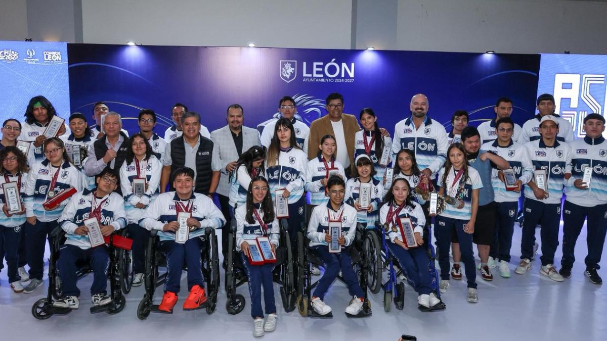 Los ganadores del Premio Municipal del Deporte 2025. Foto: Comude León.