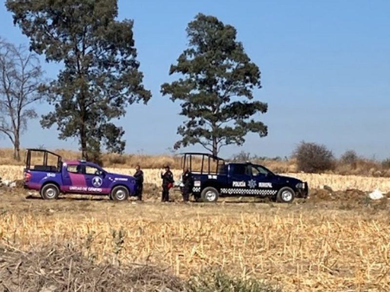 Cuerpo de hombre sin vida en Valle de Santiago