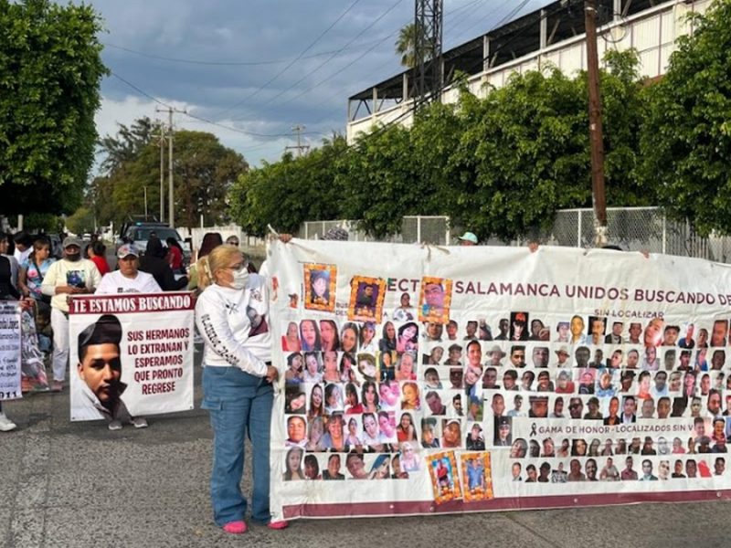 Marca por el sexto aniversario del colectivo Salamanca Unidos Buscando Desaparecidos