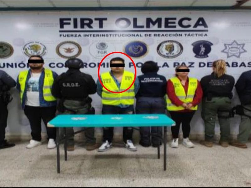 Detienen a ‘El Luki’, líder criminal en Macuspana, Tabasco, acusado de extorsión y homicidios