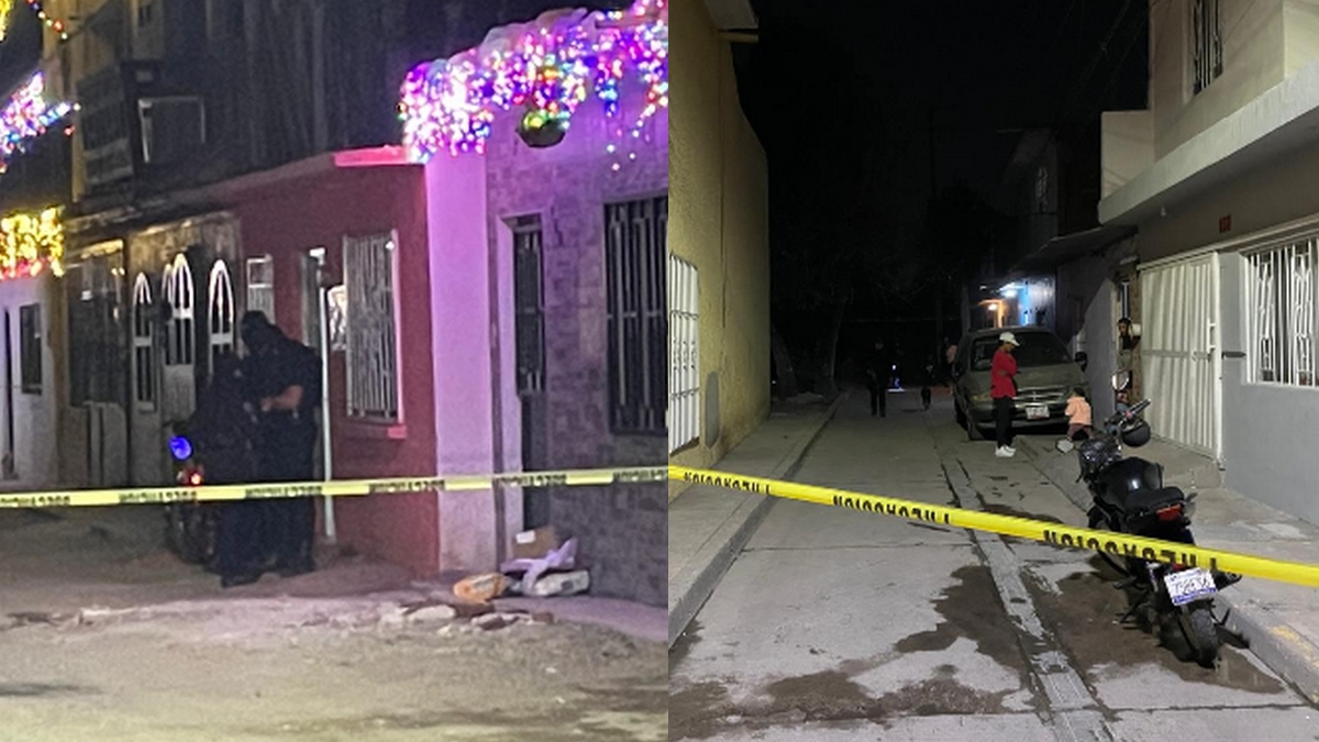 Ataques a balazos en Irapuato, en la calle Lucio Cabañas (izquierda) y otro en la calle Revolución. Foto: Staff AM