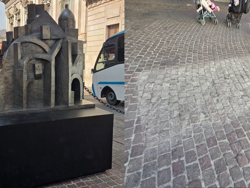 Retiran esculturas de Capelo en Guanajuato capital por escenario de verbena de fin de año