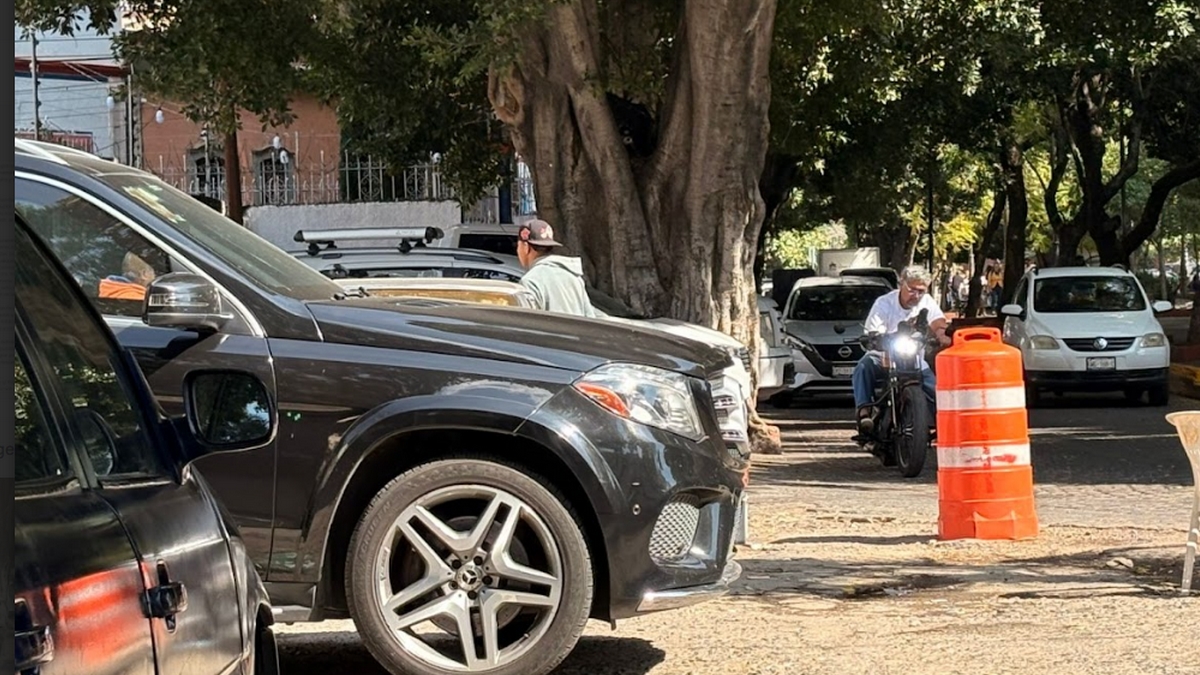 Estacionamiento en barrio de Embajadoras