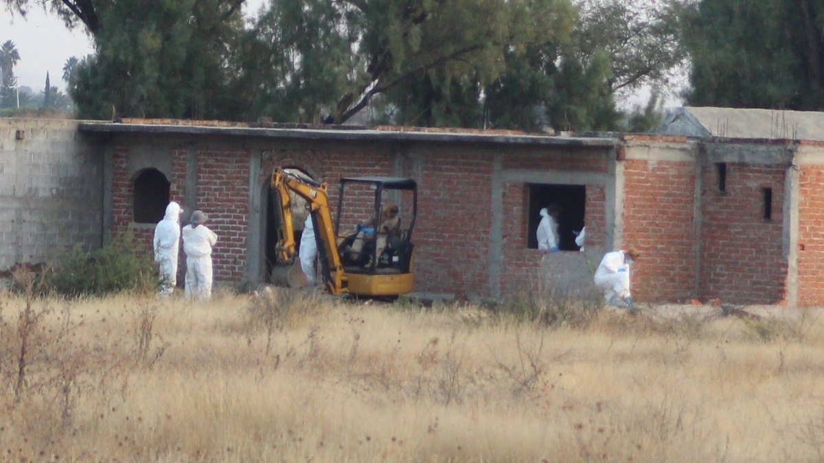 Fosa clandestina en Silao