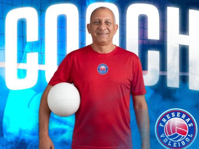 Freseras Voleibol anuncia a José Antonio Hernández como su entrenador