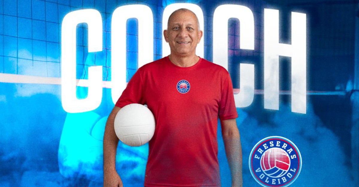 José Antonio Hernández será el primer coach de Freseras Voleibol. Foto: Cortesía