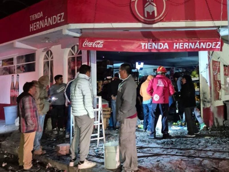 Explosión por pirotecnia ilegal deja dos mujeres lesionadas en Ixmiquilpan