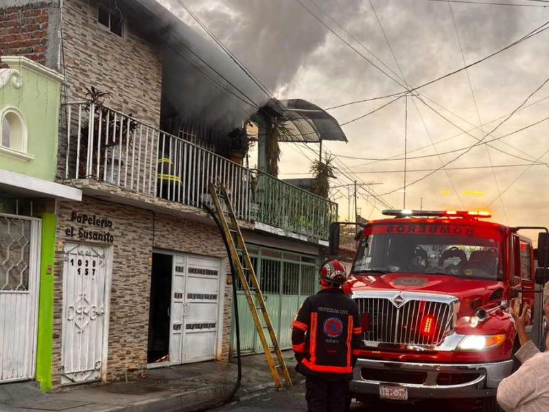 Incendio en Las Heras