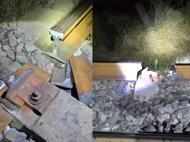 Intentan sabotear tren de Ferromex en Cortazar; cortan criminales rieles