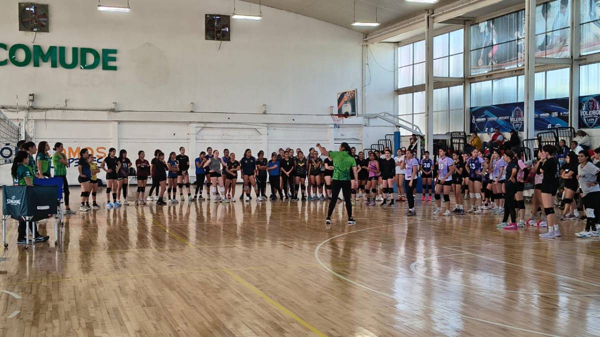 Leonas de León realizan Try Out con mira al debut en la Liga de Voleibol Profesional - Foto: Ituriel Pérez