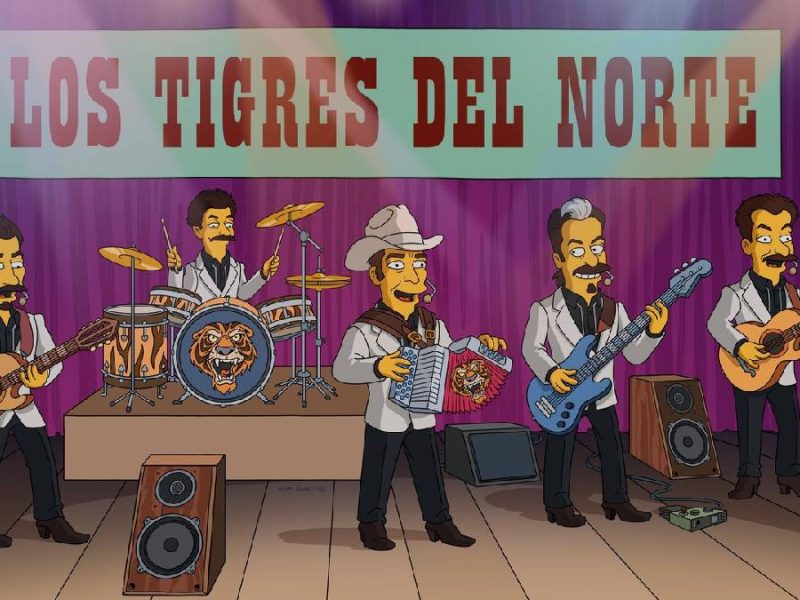 Corrido de Los Tigres del Norte sonará en un episodio de Los Simpson, te decimos cuándo
