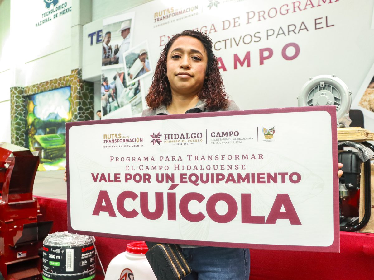 Tras lluvias de octubre, Hidalgo impulsa proyectos productivos en comunidades afectadas