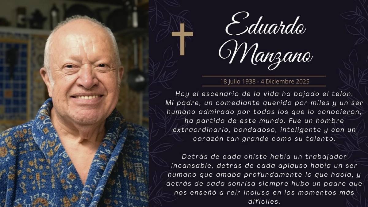 Muere Eduardo Manzano El Polivoz