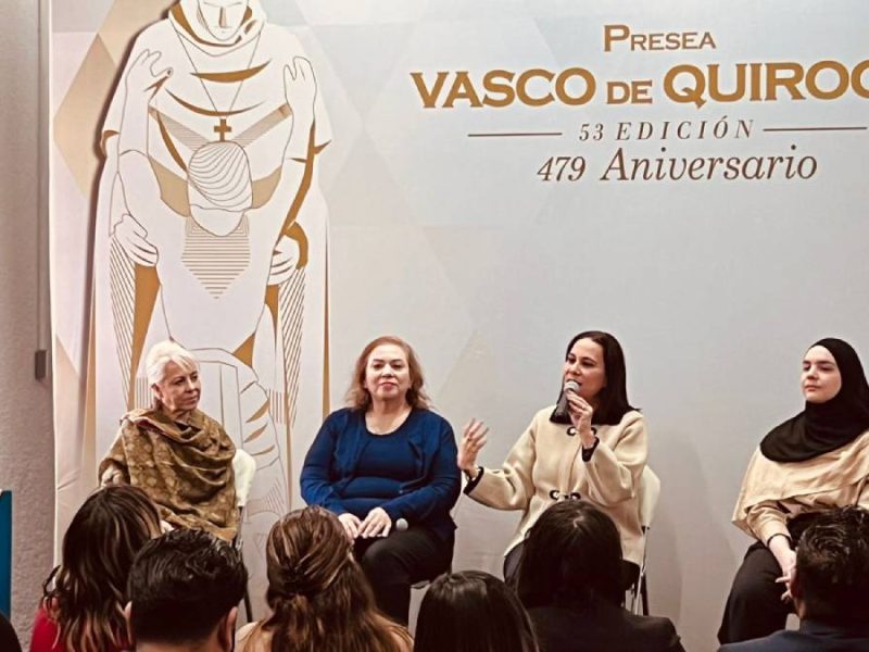 Lanzan convocatoria para presea Vasco de Quiroga 