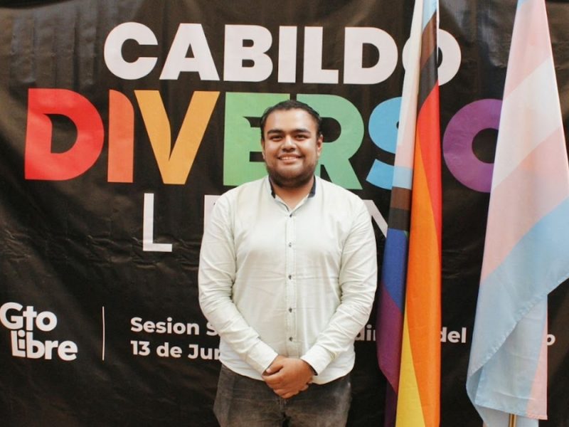 Isaac Banda, fundador y presidente del colectivo Guanajuato Libre AC.