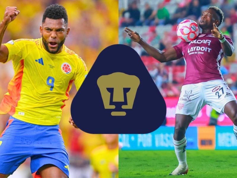 Pumas tiene en la mira a Diber Cambindo y a Miguel Borja. MexSport.