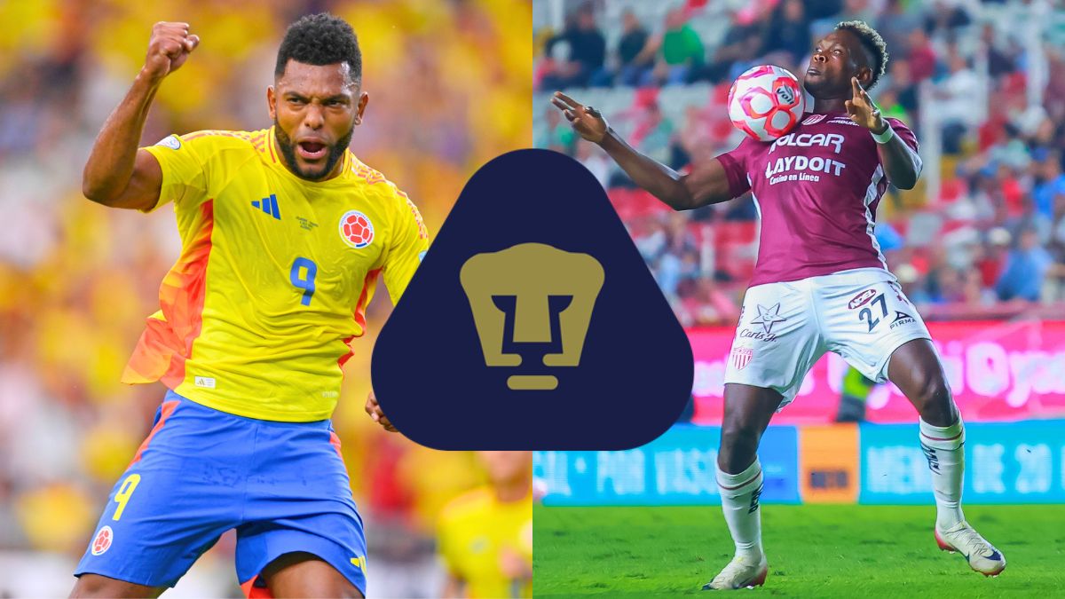 Pumas tiene en la mira a Diber Cambindo y a Miguel Borja. MexSport.