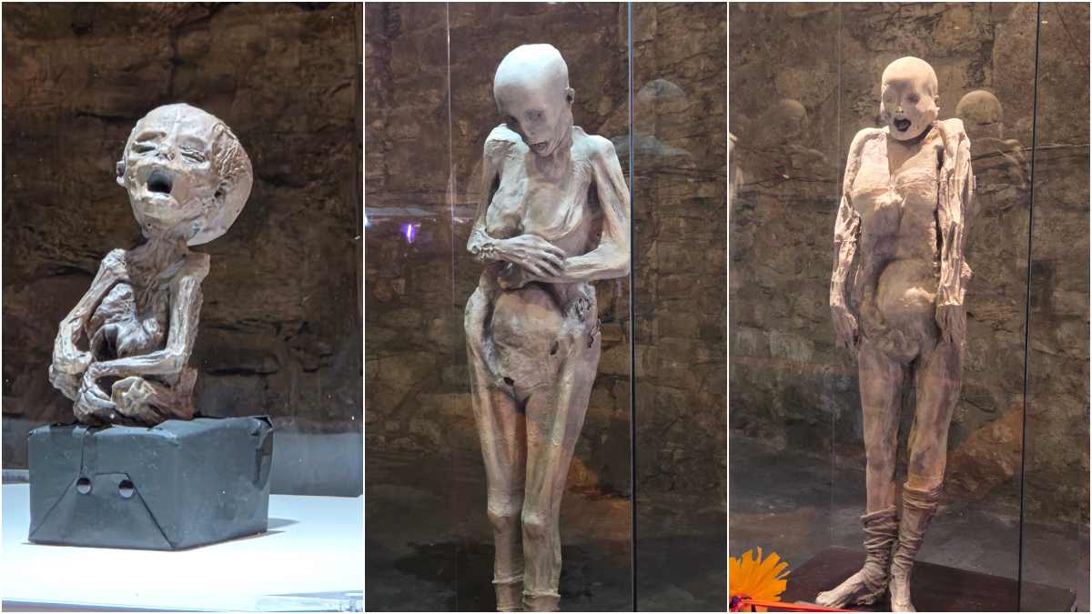 Réplicas de las momias