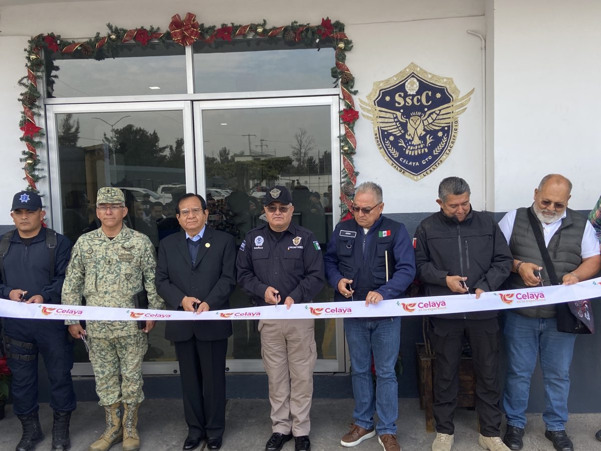 Este es el nuevo comedor para los policías de Celaya que costó 24 millones de pesos